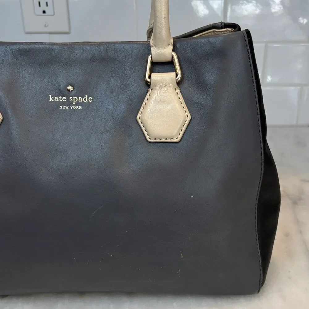 Kate Spade Bag Purse Handbag Leather Catherine Street Louise Satchel Tote